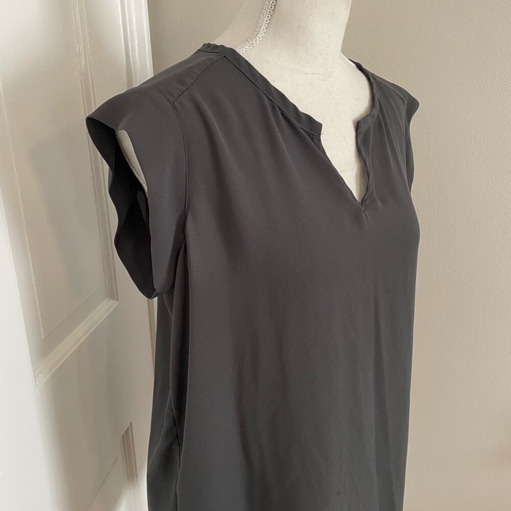 Pleione Green / Grey Blouse